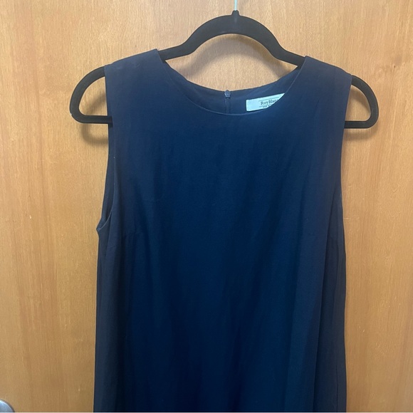 Black Roy Blanc Linen Dress - Picture 4 of 14